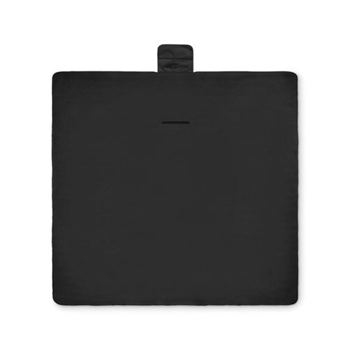 Polarowy koc piknikowy Czarny MO2978-03 (2)