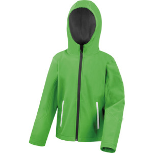 Kurtka Mlodziezowa Softshell z Kapturem