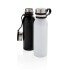 Próżniowa butelka sportowa 600 ml z silikonowym uchwytem biały P436.713 (6) thumbnail