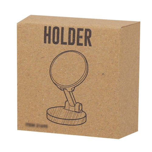 Bambusowy magnetyczny stojak na telefon Biały VA624-02 (3)