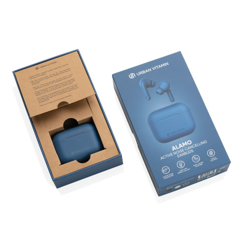 Bezprzewodowe słuchawki douszne Urban Vitamin Alamo ANC Niebieski P329.715 (14)