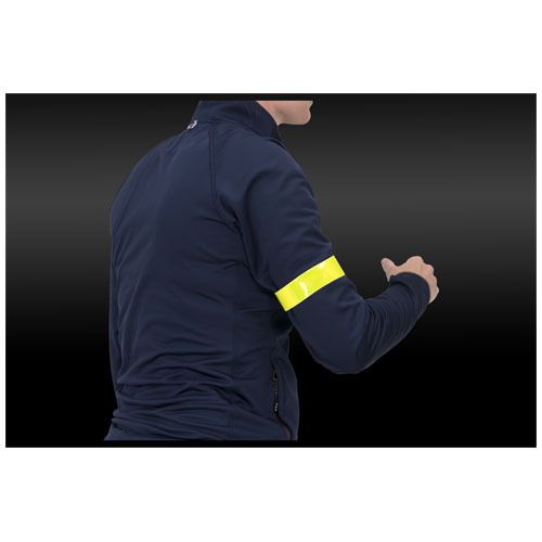 Mats odblaskowa opaska zawijająca się przy uderzeniu, 38 cm Neonowy żółty 12205013 (4)