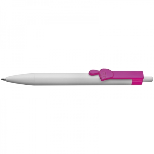 Długopis plastikowy NEVES różowy 444311 