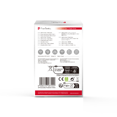PENDRIVE 32GB 2.0 PIERRE CARDIN Biały B9000301IP306 