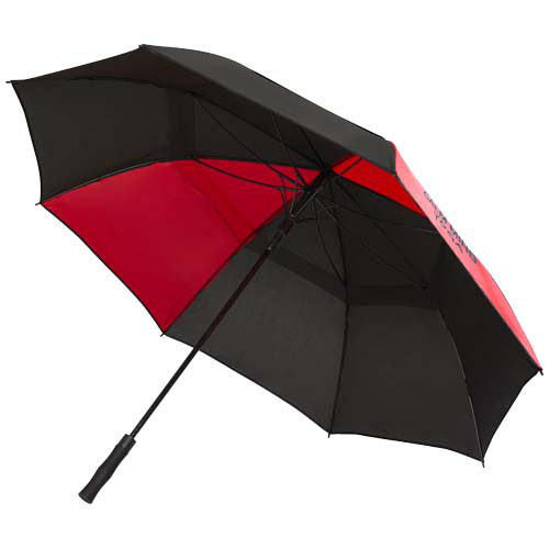 Jeff 55-calowy wiatroodporny parasol golfowy Czerwony 10941921 (1)