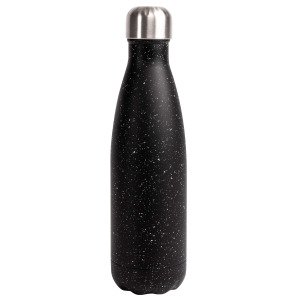 Sagaform Nils Butelka stalowa Splash 500ml Czarny / biały
