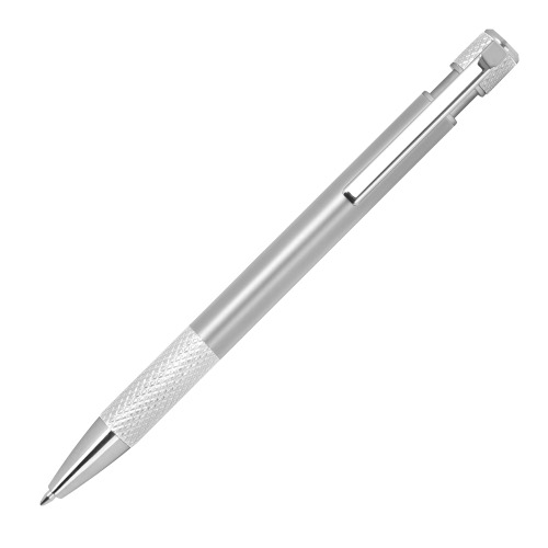 Długopis aluminiowy z recyklingu JULIO Szary 1547407 (7)