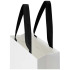 Torba papierowa Smartfold 210 g/m² z uchwytami ze wstążki i matowym laminowaniem – 24 x 10 x 32 cm Czarny 1ZM01790 (3) thumbnail