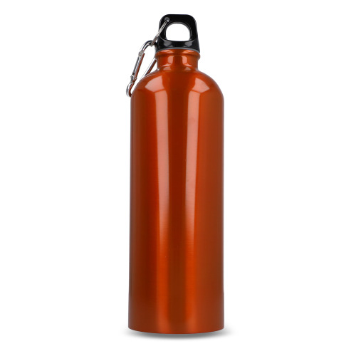 Jednościenna butelka R-SS z karabińczykiem 750ml Pomarańczowy LT98739-N0026 (3)