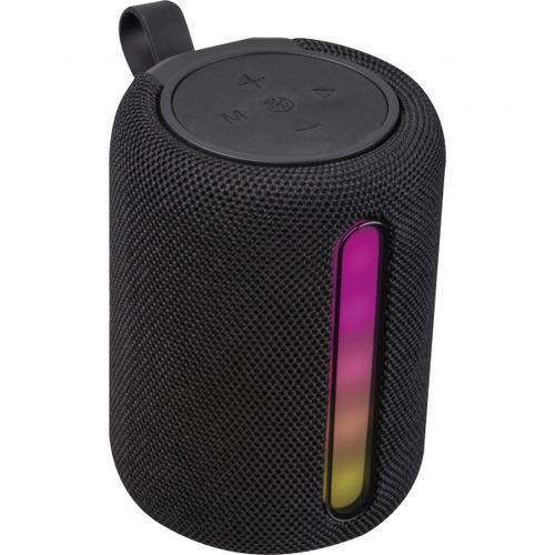 Głośnik bluetooth podświetlany LED GRETA Czarny 3524403 (7)