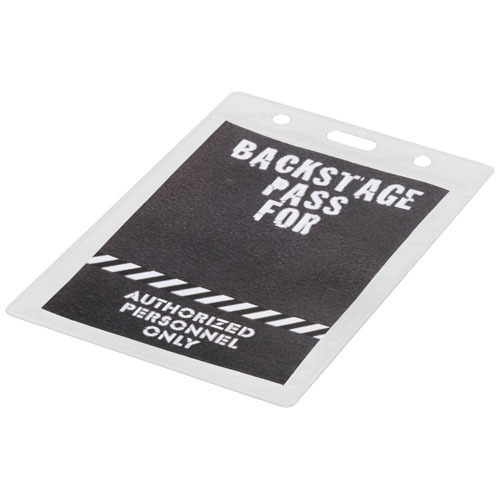 Etui na identyfikator Lorenzo Przezroczysty bezbarwny 10250400 (3)