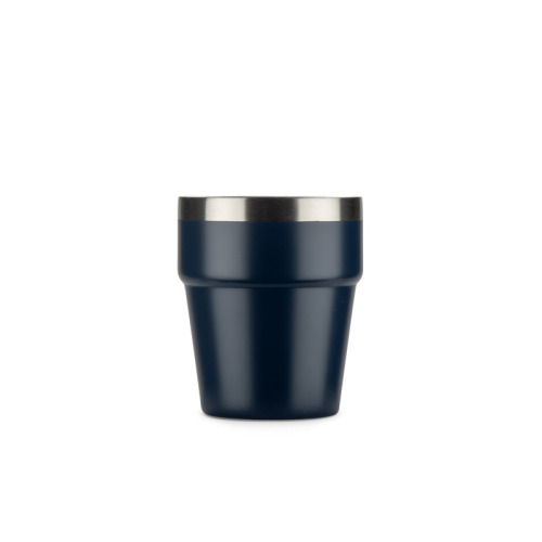 Kubek z recyklingowanej stali nierdzewnej MAKEL 300 ml Granatowy 16404-06 (2)