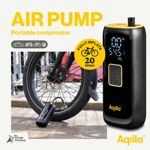 Przenośna sprężarka Aqiila Airbird C4 Czarny LT45204-N0002 (8)