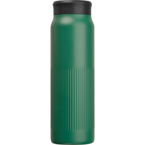 Butelka termiczna stalowa z recyklingu 700 ml TAZIO Ciemnozielony 8565199 (5)