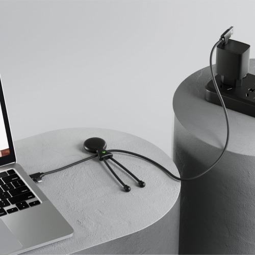 2089 | Xoopar Mr. Bio Long Power Delivery Cable with data transfer Czarny LT41007-N0002 (5)