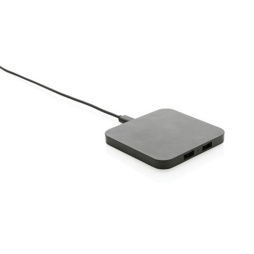 Ładowarka bezprzewodowa 10W, RABS Czarny P308.461 