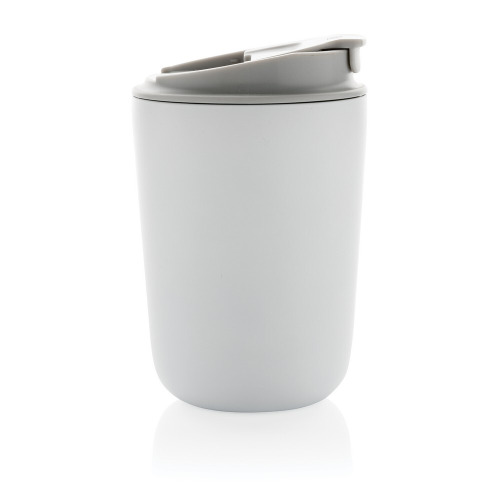 Kubek termiczny 380 ml Cuppa, stal nierdzewna z recyklingu biały P435.023 (2)