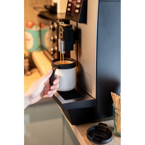 Kubek termiczny 400 ml z rączką | Wyatt Niebieski V4838-11 (9)