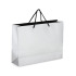 Papierowa torba prezentowa 40 x 12 x 30 cm 200 g/m² Srebrny LT91518-N0005 (1) thumbnail
