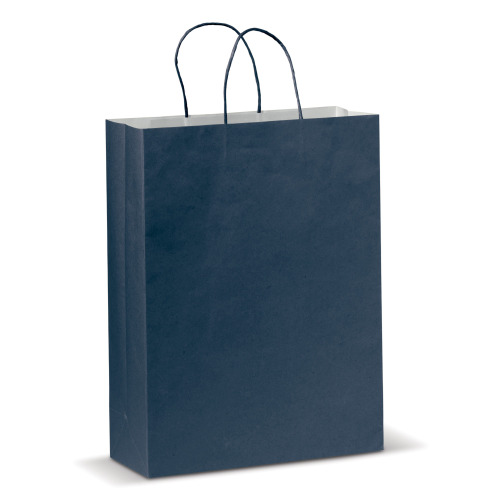 Duża Papierowa Torba Eco 120g/m² Ciemnoniebieski LT91718-N0010 