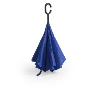 Odwracalny parasol niebieski