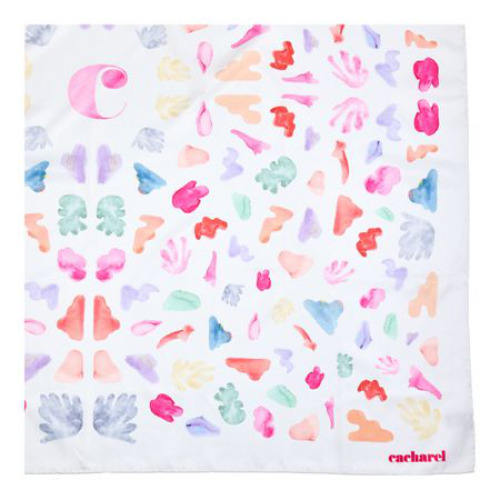 Szal Apolline Navy Biały CFL536F (2)