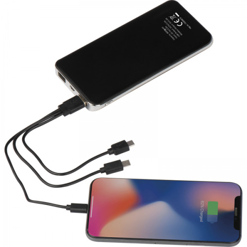 Power bank 8000 mAh indukcyjny SEBASTIANO Czarny 3082303 (6)