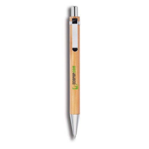 Bambusowy długopis szary, szary P610.329 (4)