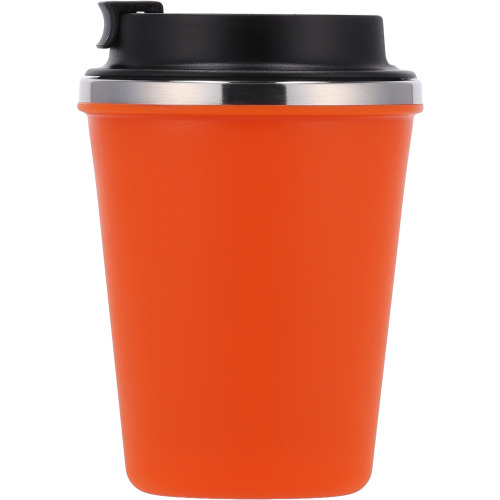 Kubek termiczny 350 ml z powłoką z recyklingu METODY Pomarańczowy 8496210 