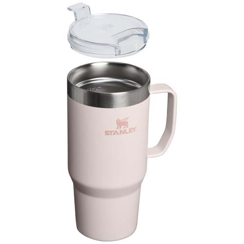 Termoizolowany kubek Stanley Everyday Suburban o pojemności 710 ml, wykonany z recyklingowanej stali nierdzewnej  Jasny różowy 10098540 (3)