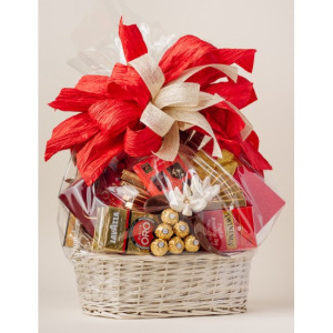 Kosz prezentowy - kawa i herbata