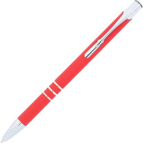 Długopis metalowy soft touch NEW JERSEY Czerwony 055505 (1)
