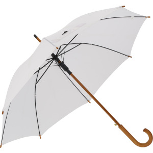 Parasol automatyczny Ø105 rPET HASSELT Biały
