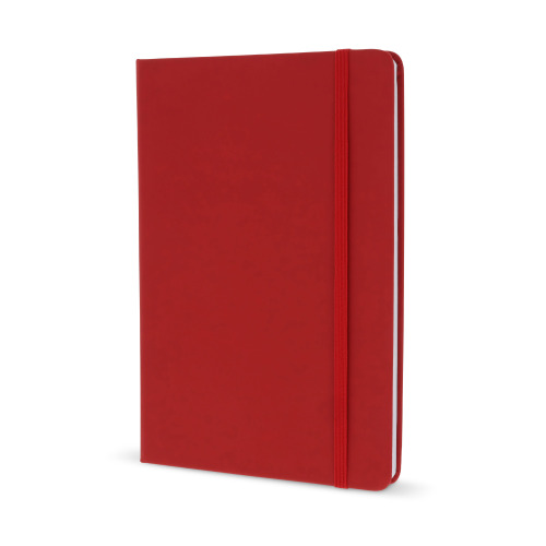 Notatnik A5 PU z kartkami papieru w kropki Czerwony LT92064-N0021 (2)