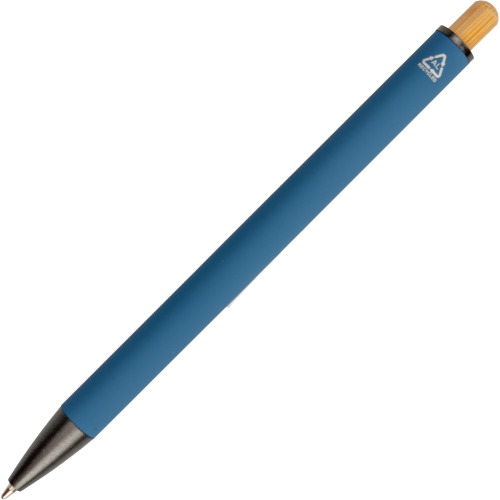 Długopis aluminiowy z recyklingu MARIA Niebieski 1524504 (3)