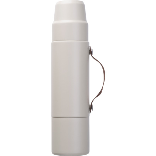 Termos stalowy z recyklingu LE BOURGET MoLu 1000 ml Beżowy 535213 (3)