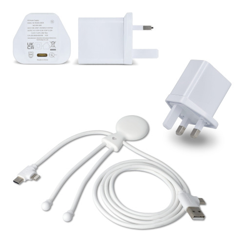 2090 - Długi kabel do ładowania Xoopar Mr Bio + adapter z wtyczką UK Biały LT41026-N0001 (5)