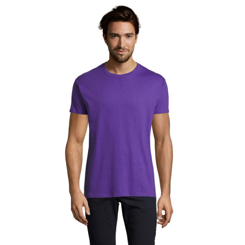 IMPERIAL Męski T-SHIRT 190g Dark Purple S11500-DA-3XL 