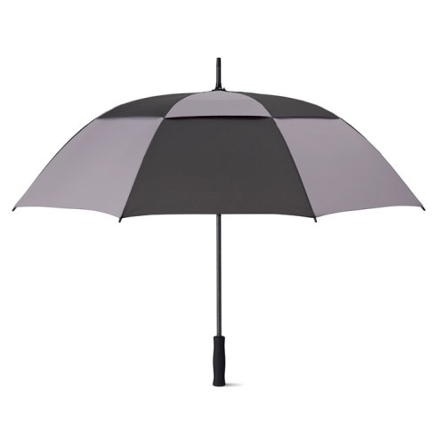 Dwukolorowy parasol 27 cali szary MO8582-07 