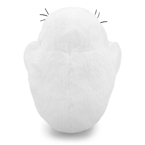 Pluszowa foka | Zeal Biały HE846-02 (4)