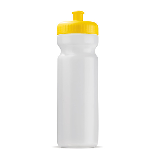 Bidon sportowy BIO 750ml Transparentny / żółty LT98860-N0441 