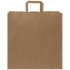 Torba z papieru Kraft z płaskimi uchwytami – 34 x 20 x 35 cm Kraftowy brąz 1PQ00706 (2) thumbnail