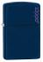 Zapalniczka Zippo Classic z logo Navy Blue Matte ZIP60001569  thumbnail