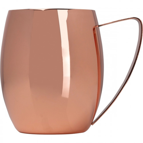 Kubek stalowy z podwójnymi ściankami 400 ml CrisMa WALDEMAR Miedziany 8517595 (1)