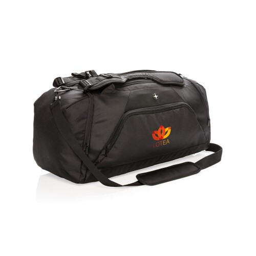 Plecak, torba sportowa, podróżna Swiss Peak, ochrona RFID czarny P762.261 (12)