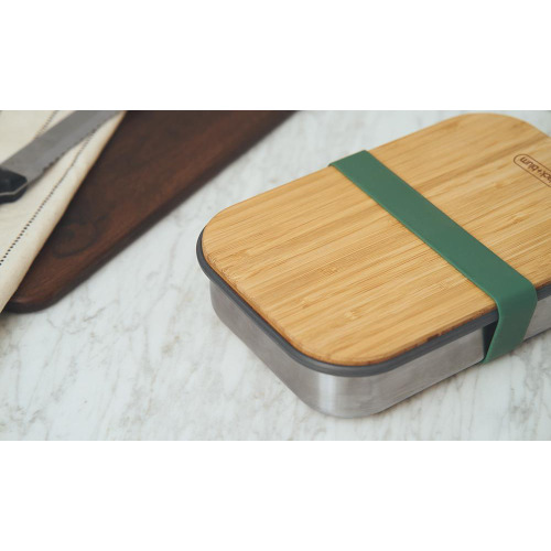 Lunch box na kanapkę BLACK+BLUM oliwkowy B3BAM-SB010 (2)
