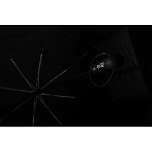 Parasol sztormowy 27" Swiss Peak AWARE™ RPET Czarny P850.331 (7)