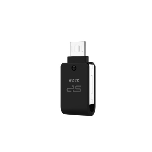 Pendrive Silicon Power OTG X21 2.0 Czarny EG 813603 8GB (1)