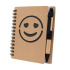 Notatnik ok. A6 "uśmiechnięta buzia" z długopisem czarny V7247-03  thumbnail