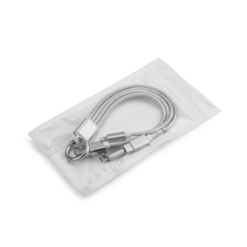 Kabel USB 3 w 1 TAUS Srebrny 09106-00 (5)